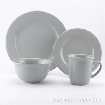 Hot Sell Dinner Set Stoneware 식탁보